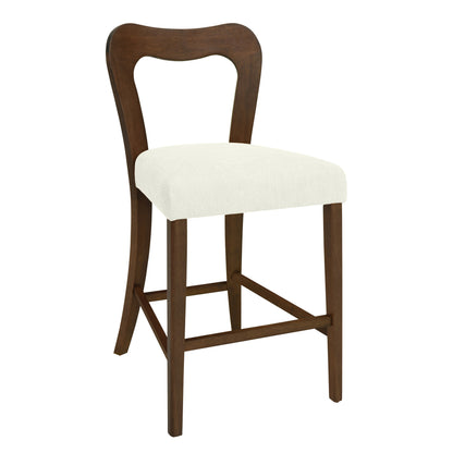 VintParlor 25.5 in. Modern Upholstered Counter Stools,Set of 2