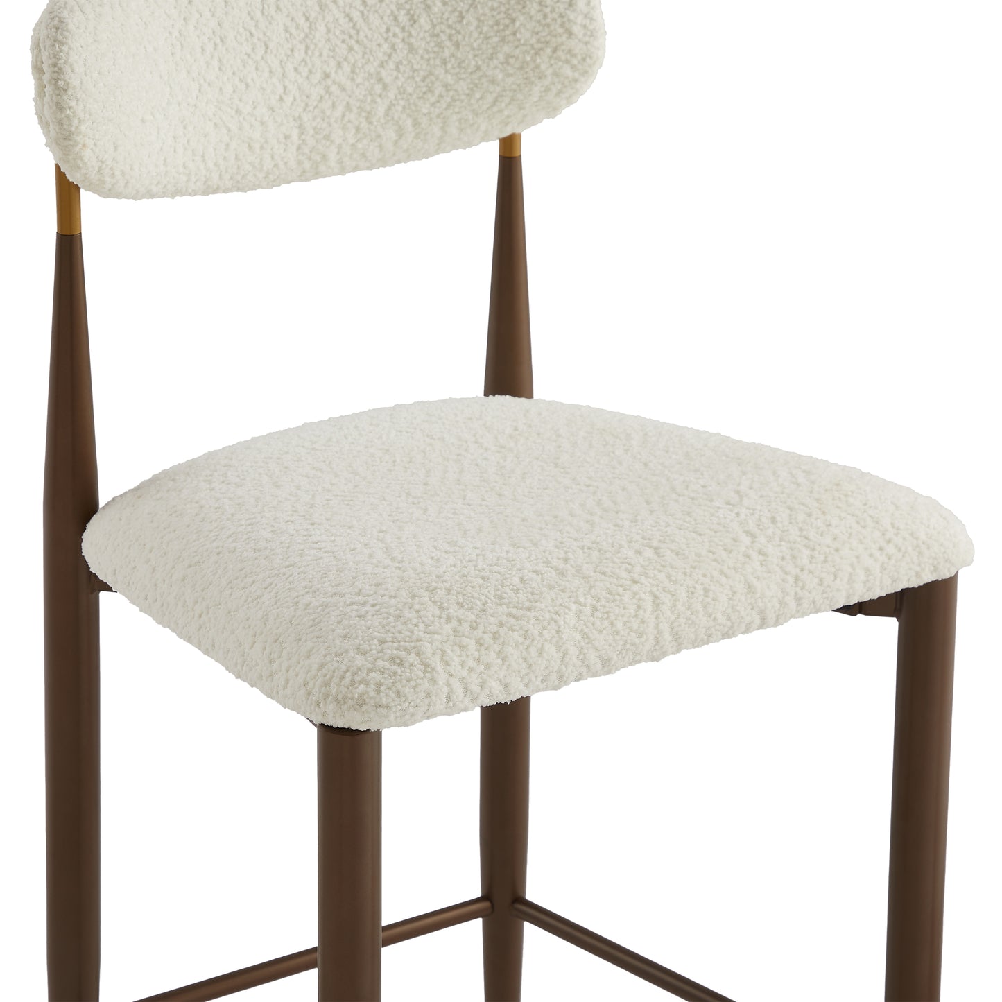 Magolani Minimalist Style Armless Counter Stool- Set of 2