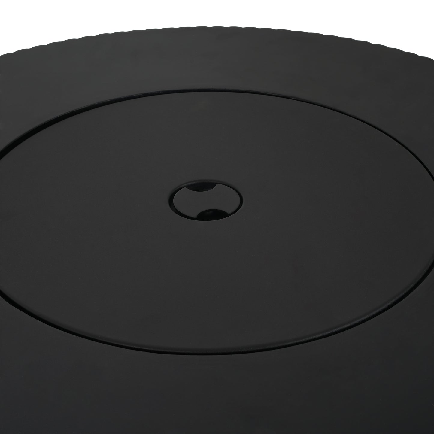 Alarion Outdoor Fire Pit Table Set – 40,000 BTU Propane Fire Pit with Matching Tank Holder