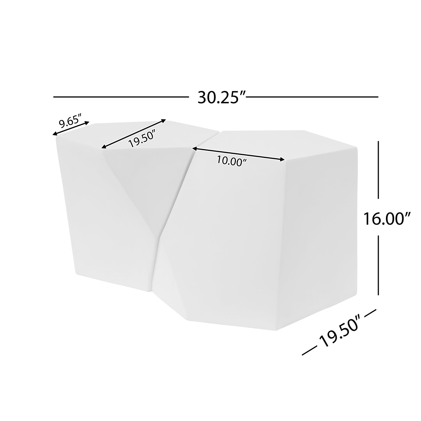 Yarrow Modern MGO Coffee Table Set