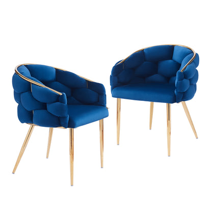 Cotorro Velvet Barrel Design Accent Chairs