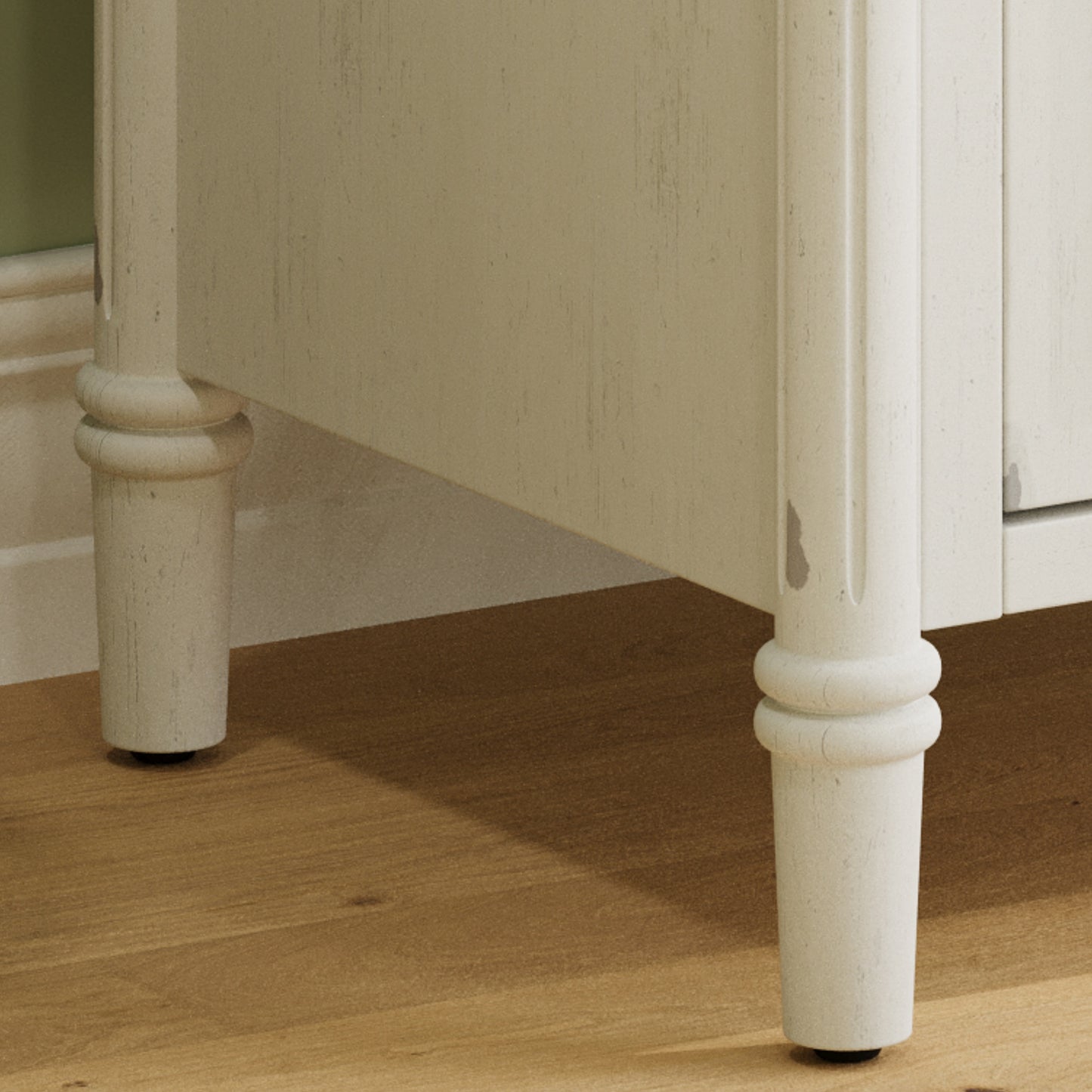 Kizzo 31" Vintage Bathroom Vanity with Sink, Rustic Bathroom Cabinet