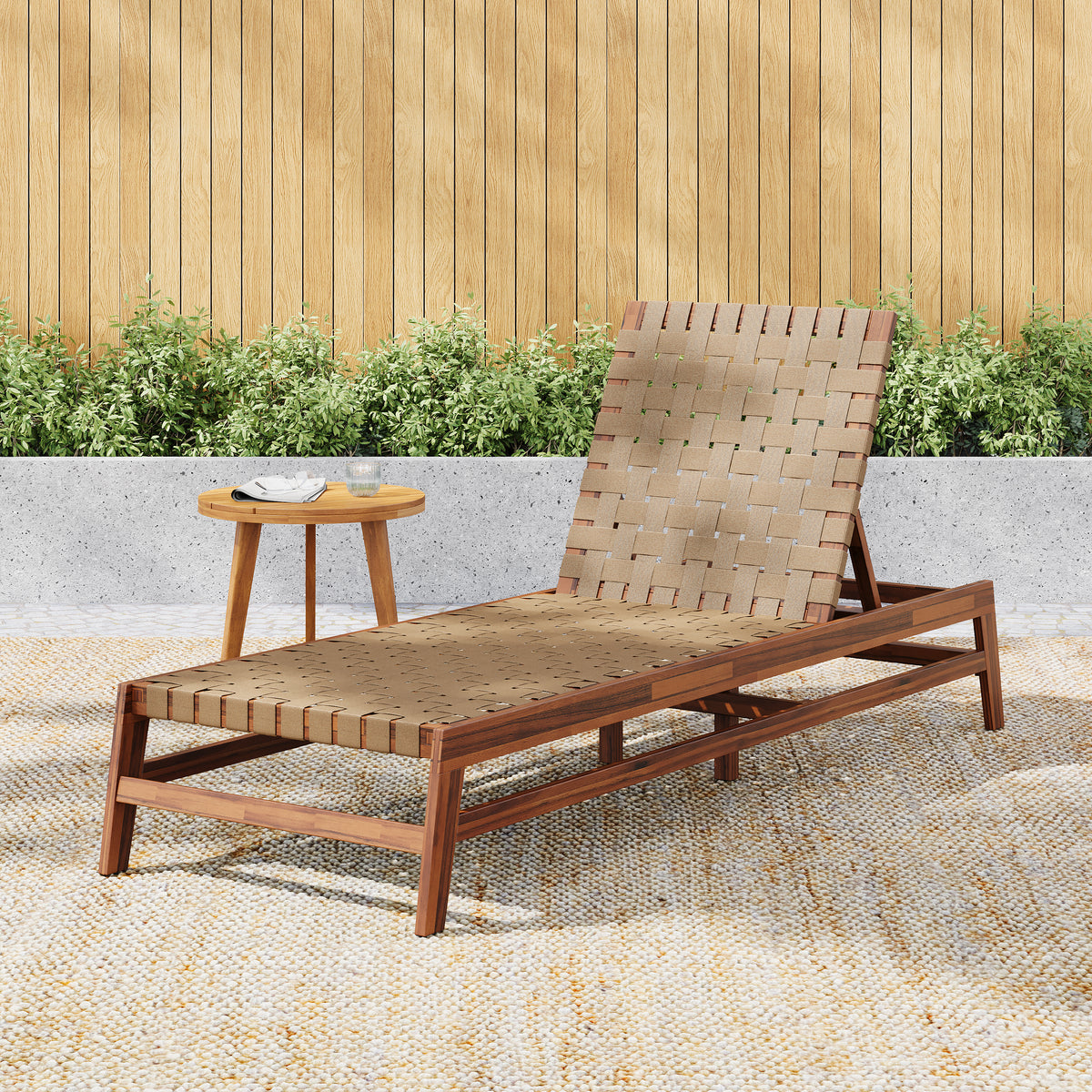 Serendipity  Patio Sun Lounger Recliner Chair for Poolside Backyard