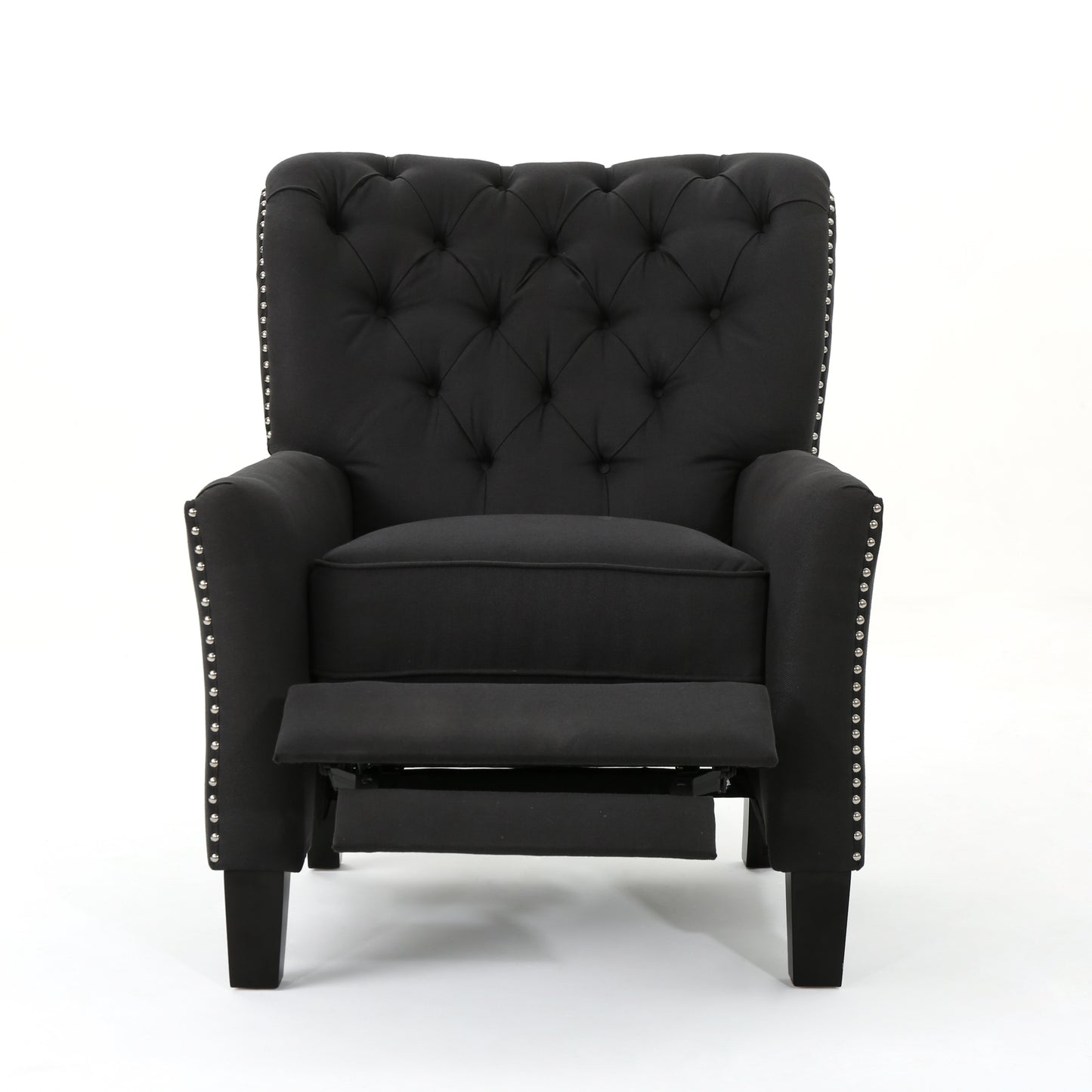 Finnion Modern Fabric Push Back Recliner