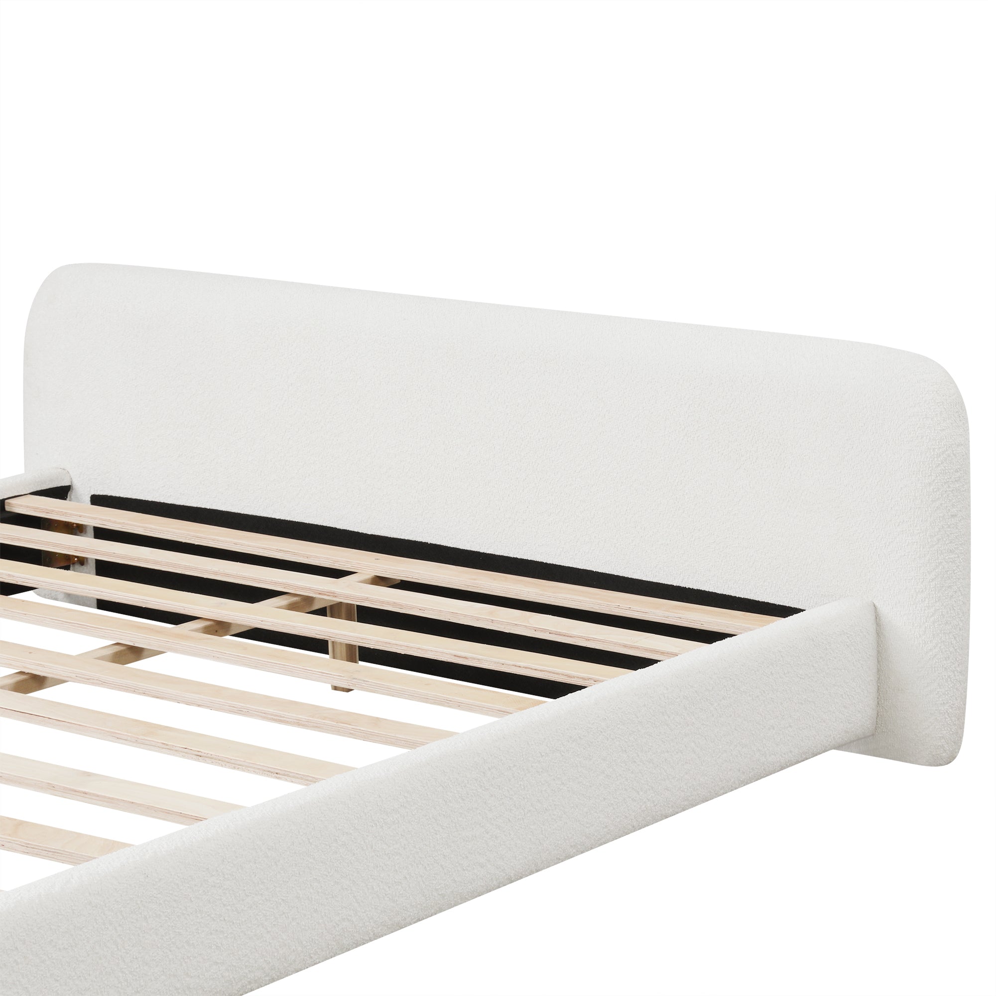 Ingrid Homely Cozy Bounce Upholstered Bed – GDFStudio