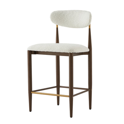 Magolani Minimalist Style Armless Counter Stool- Set of 2