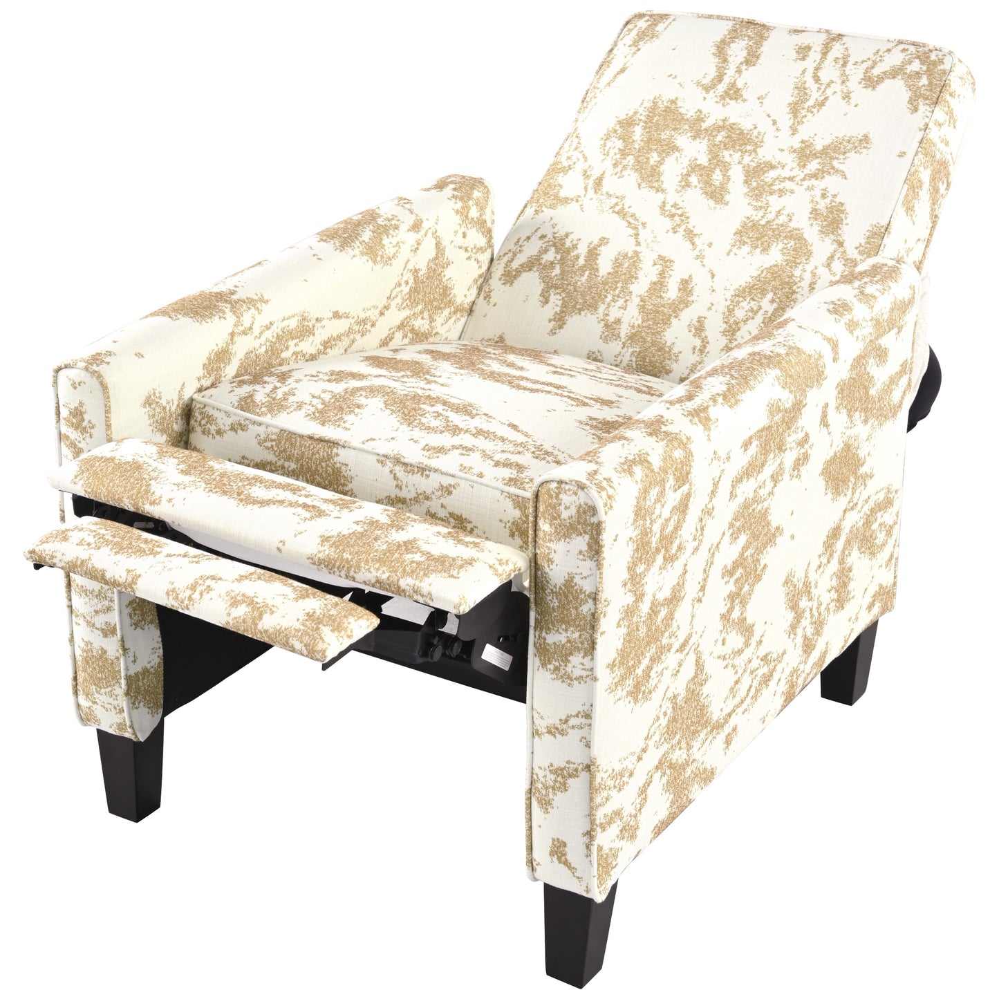 Brienne Push Back Recliner Chair Upholstered Recliner Armchair