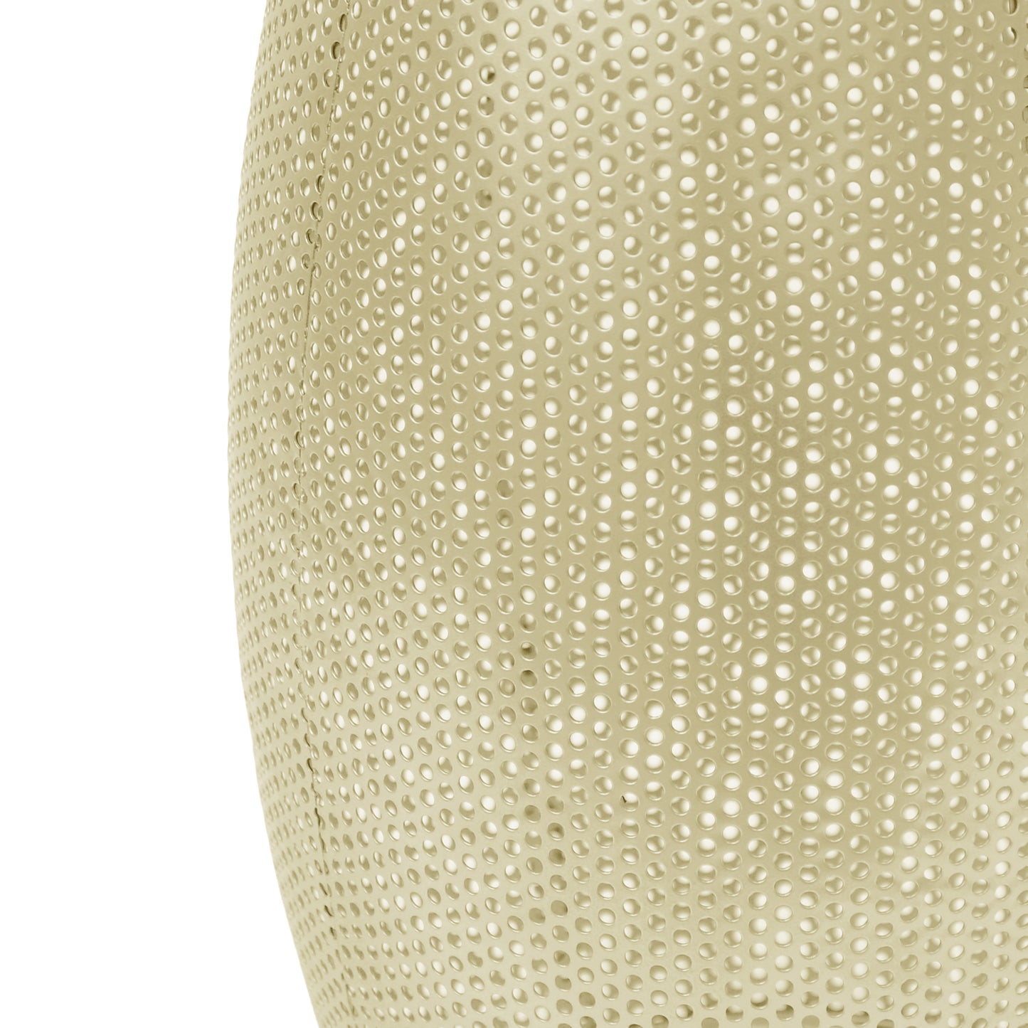 Grandoer Round Metal Hollow Side Table