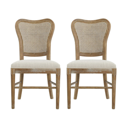 Megar Modern Upholstered Dining chair (Set of 2)