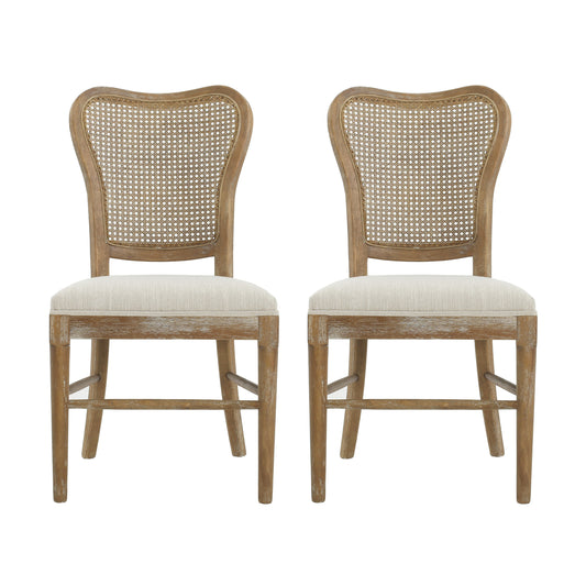 Megar Modern Upholstered Dining chair (Set of 2)