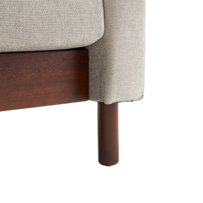 Noirae Upholstered Sofa Modern 3-seater Sofa Couch with Tufted