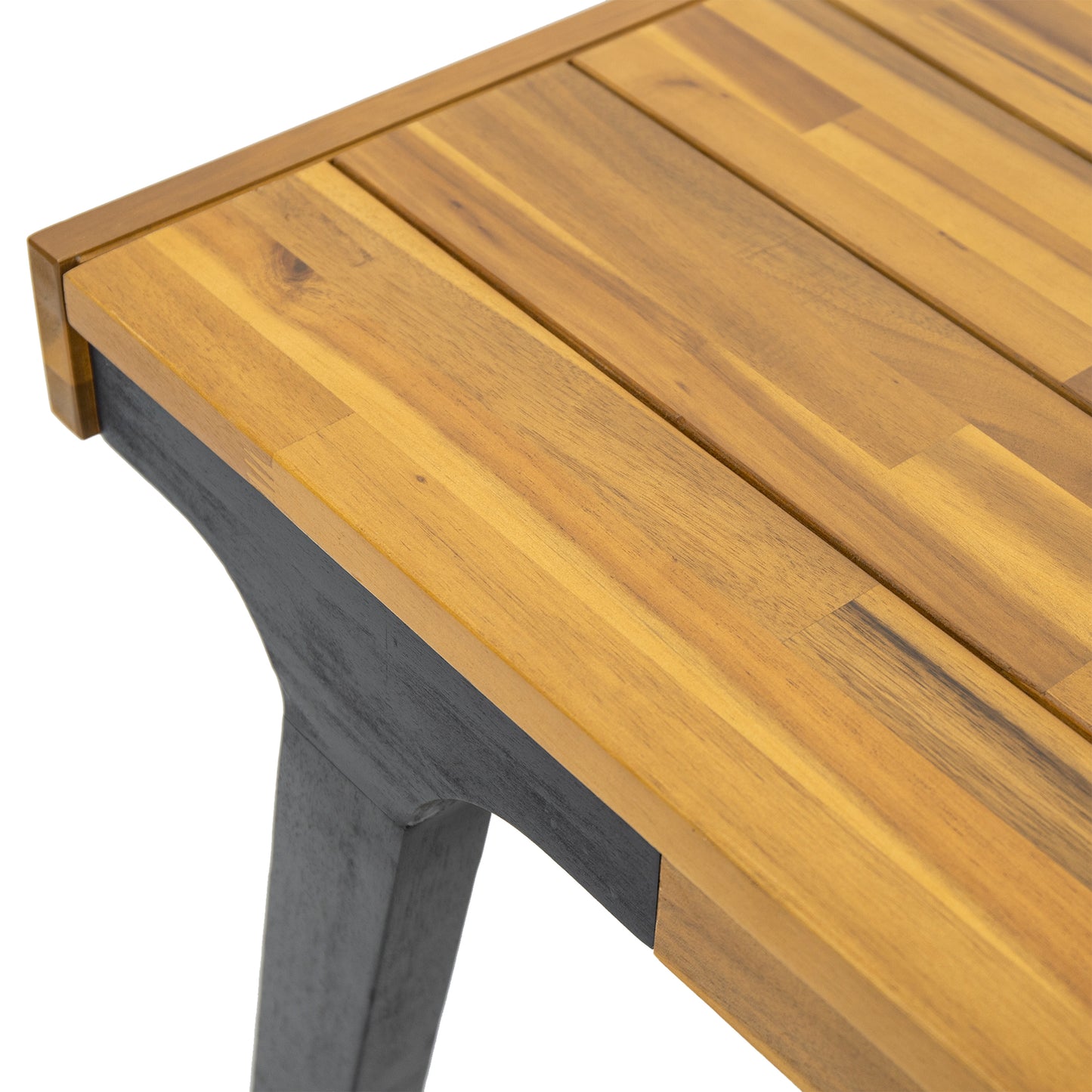 Bellamir Outdoor Acacia Wood Dining Table Single