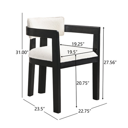 Celestia Modern Upholstered Dining Chairs