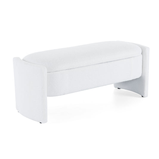 Evelar Modern Fabric Ottoman Bench