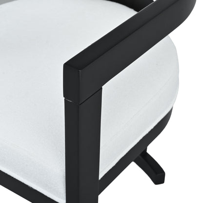 Elow Modern C-Shaped End Table