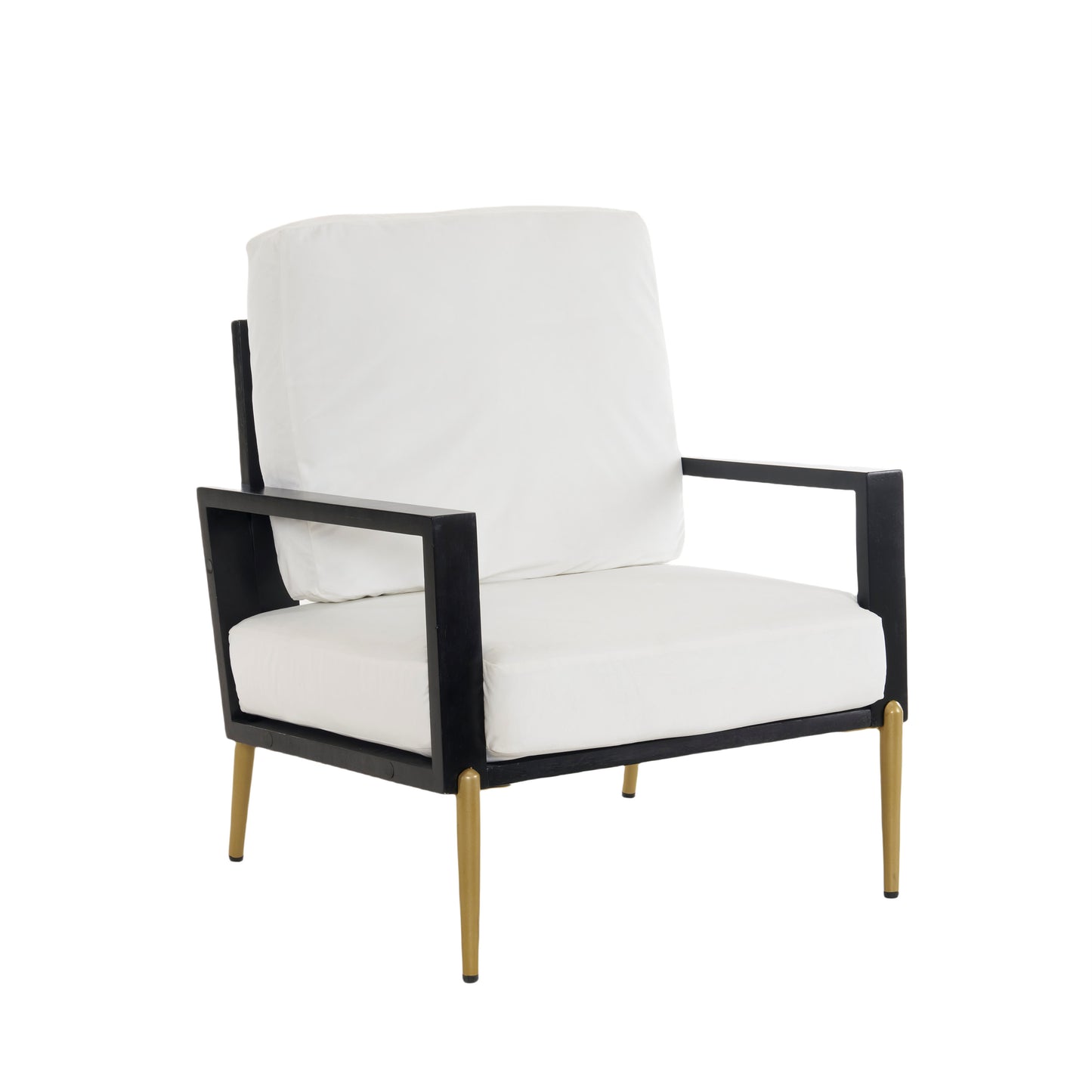 Hazeld Upholstered Velvet Accent Chair