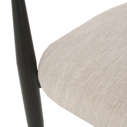 Embare Minimalist  Style Metal Loveseat Settee