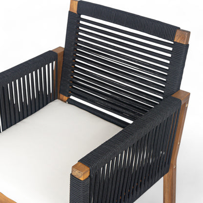 Caeluma Outdoor Patio Cushioned Dining Chairs