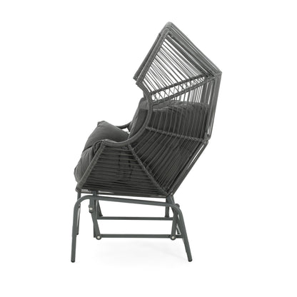 Paloma Outdoor Wicker Gliding Chair