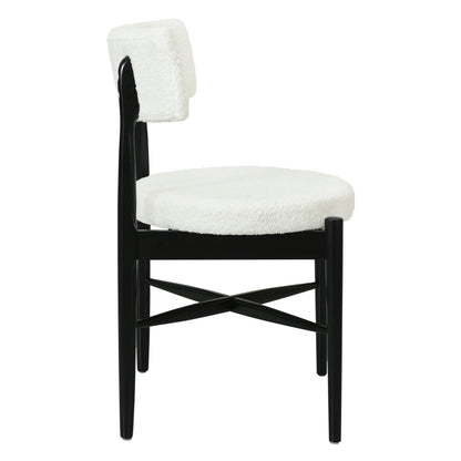 Celestee Modern Upholstered Dining Chairs, Set of 2