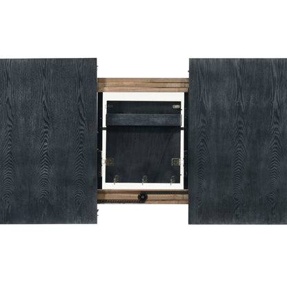 Velano 7 Piece Dining Set,wood Dining Chair, and Expandable Table