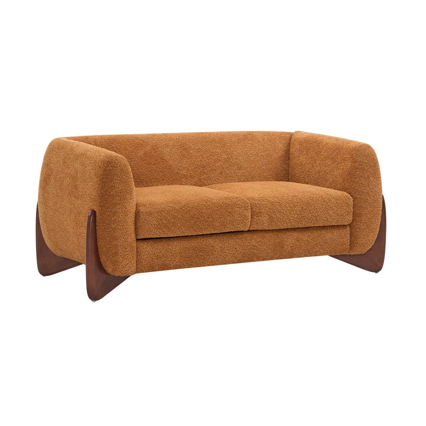 Amberlyn Modern Upholstered Loveseat