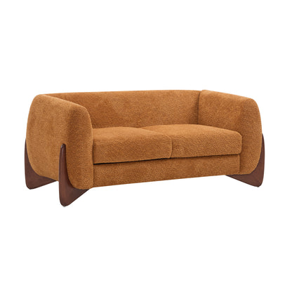 Amberlyn Modern Upholstered Loveseat