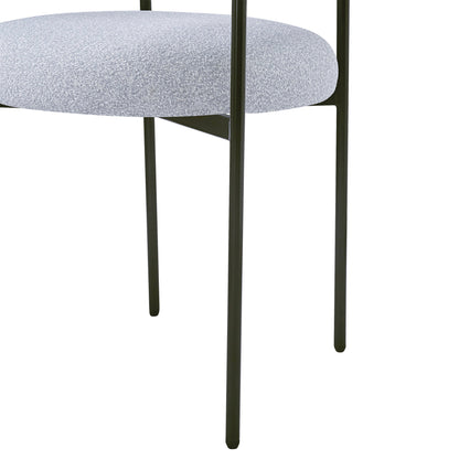 Jornic Modern Arm Upholstered Dining Chair