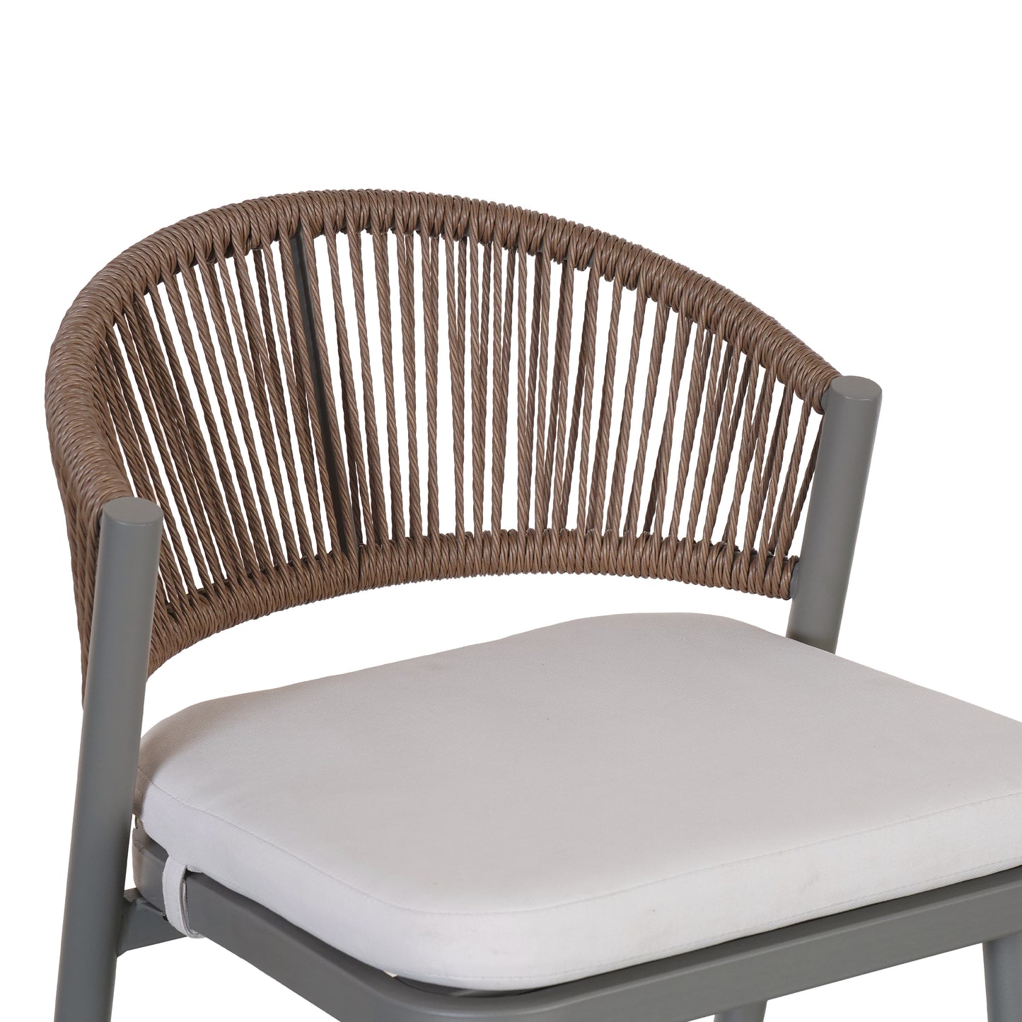 Sylvester 30.25 in. Outdoor Patio Barstools,Set of 2