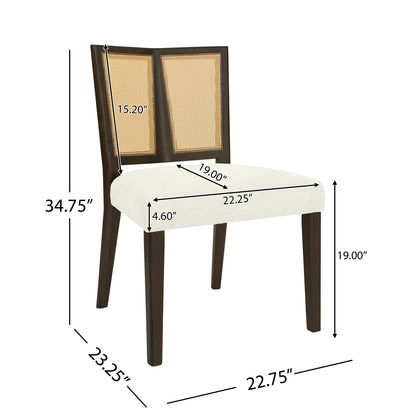 Retre Modern Upholstered Dining Chairs,Set of 2