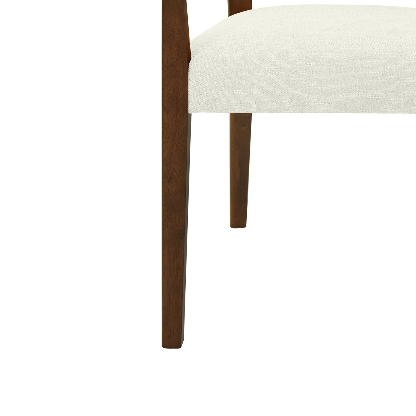 Serenal Modern Upholstered Dining Chairs with Cane Webbing,Set of 2