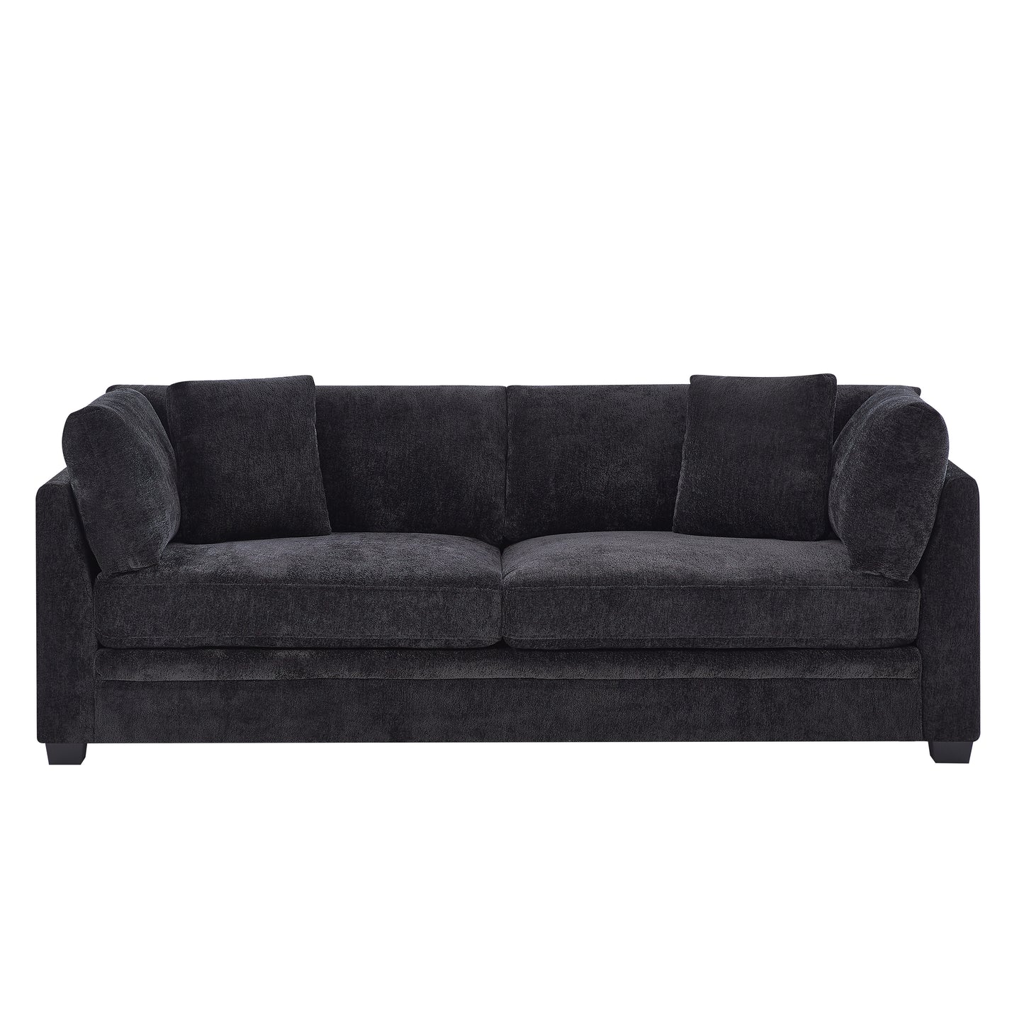 Cormac 83.50" Modern Flared Arms Sofa