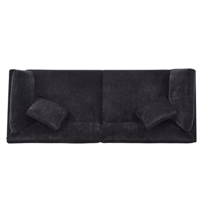 Cormac 83.50" Modern Flared Arms Sofa