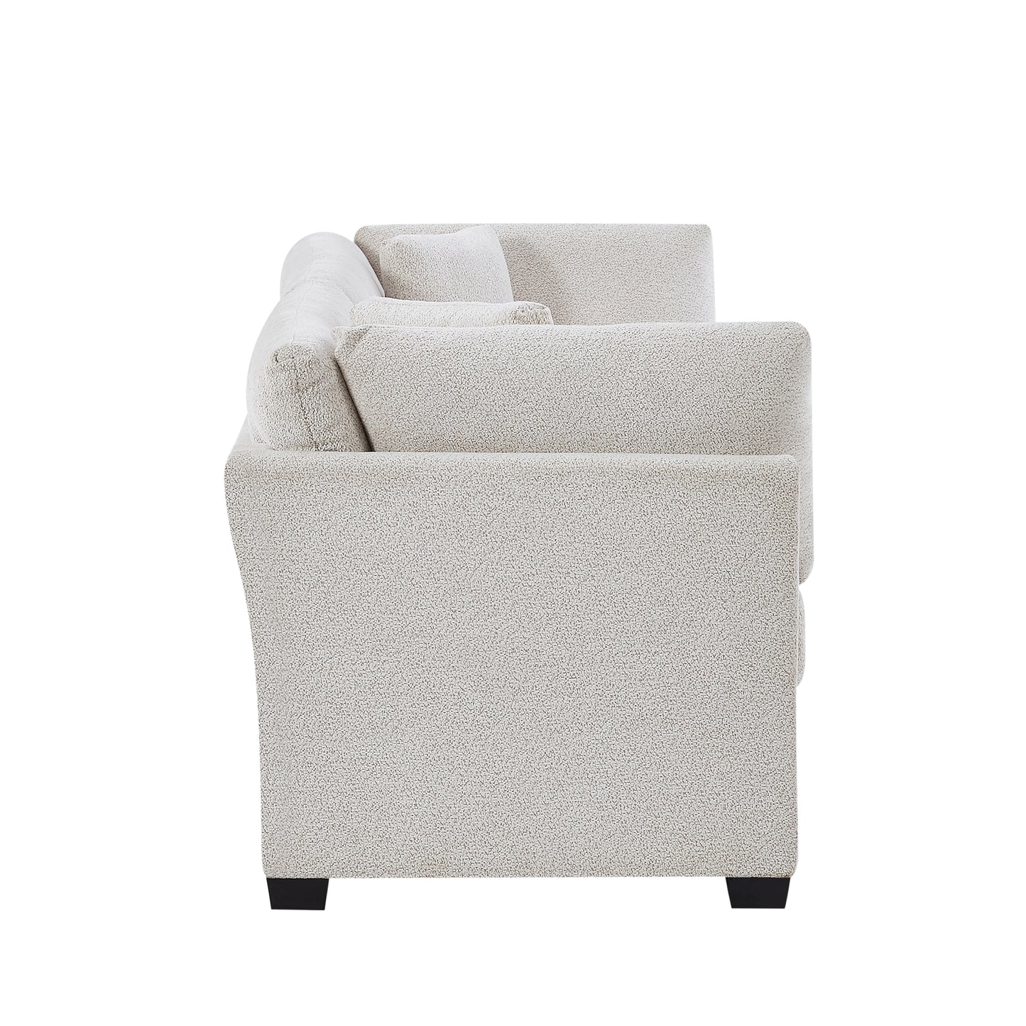 Cormac 83.50" Modern Flared Arms Sofa