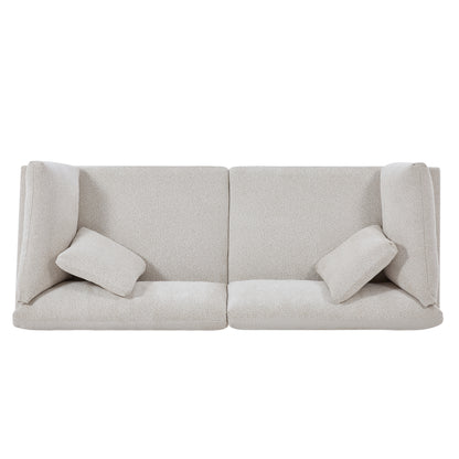 Cormac 83.50" Modern Flared Arms Sofa