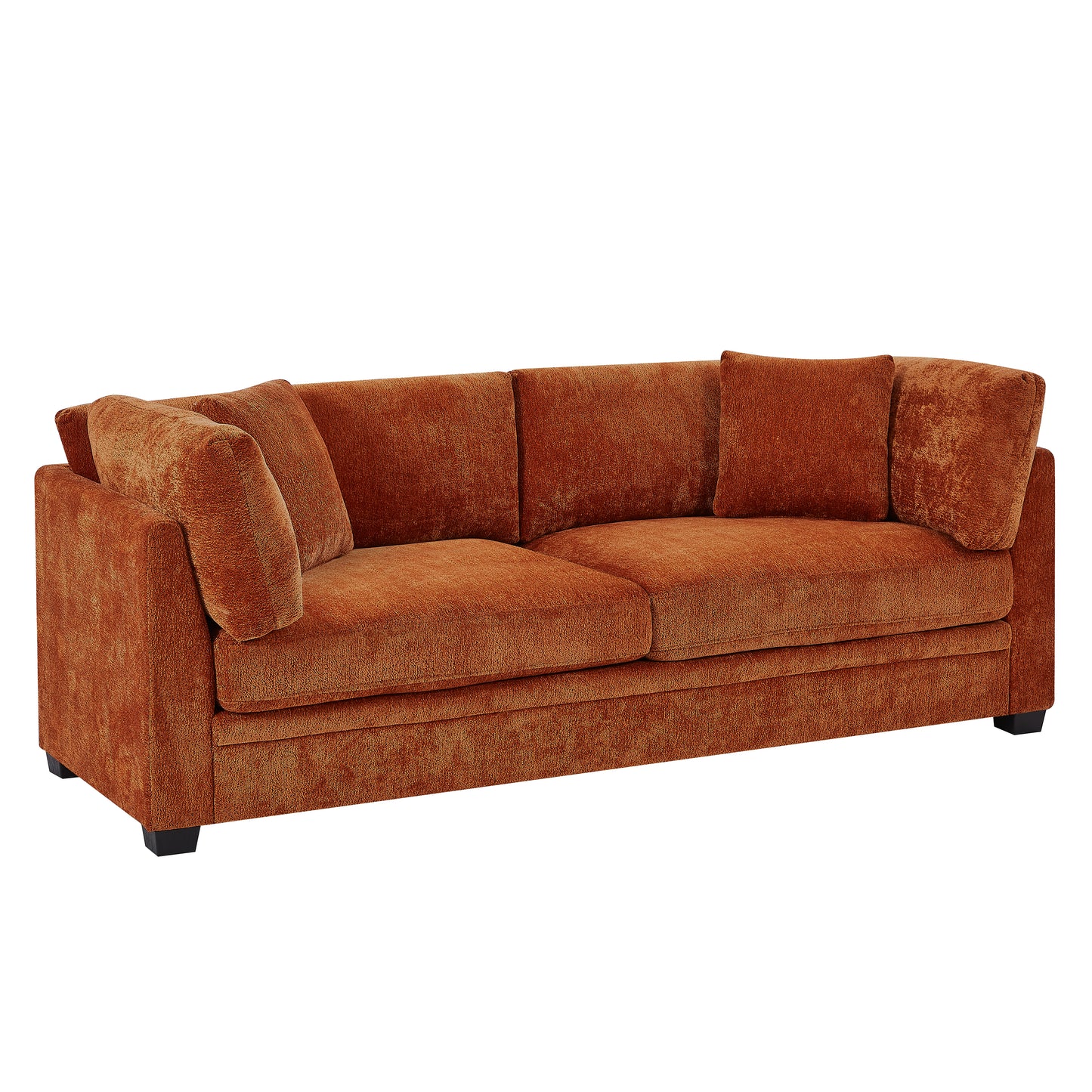Cormac 83.50" Modern Flared Arms Sofa