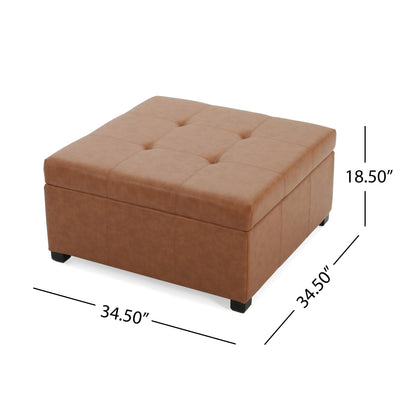 Kwesi Upholstered Storage Ottoman