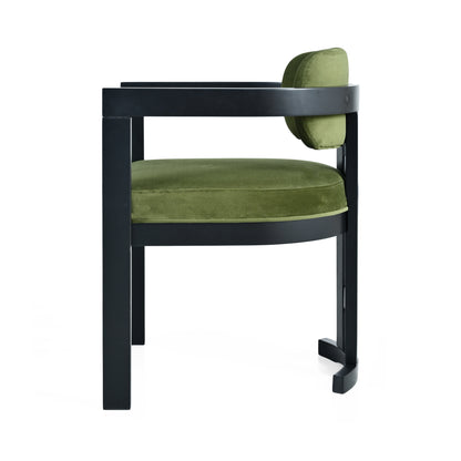 Elow Modern C-Shaped End Table