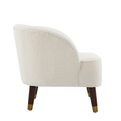 Veneras Velvet Barrel Club Chair