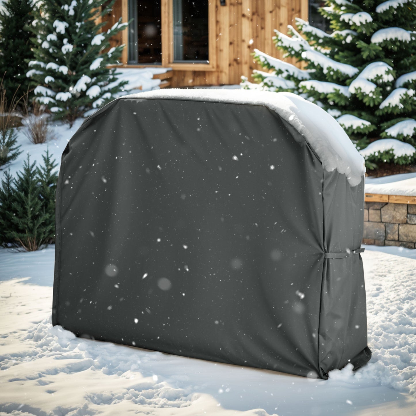 Reveriea Rectangle Outdoor BBQ Grill Cover