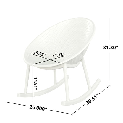 Lysandro Outdoor Patio Accent & Rocking Chairs, Set of 2