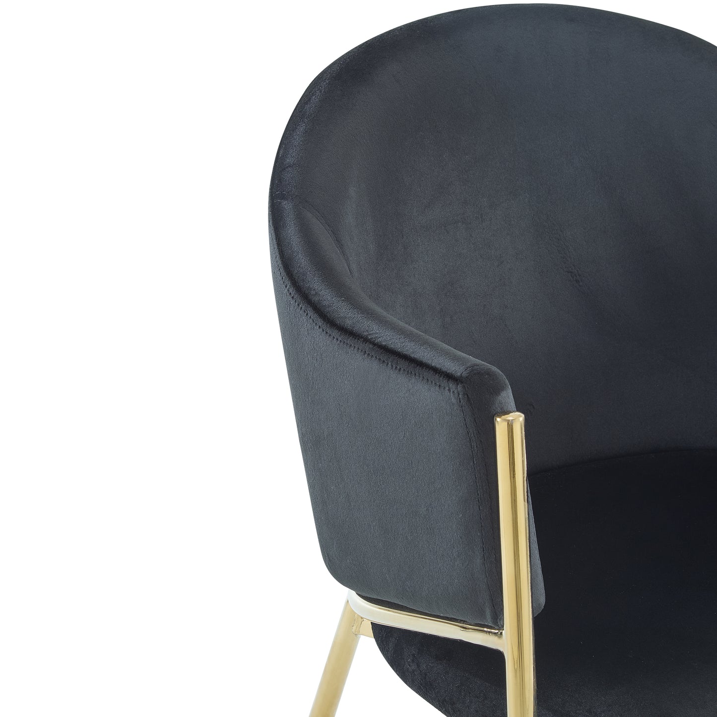 Aspena Modern Upholstered Velvet Dining Chairs