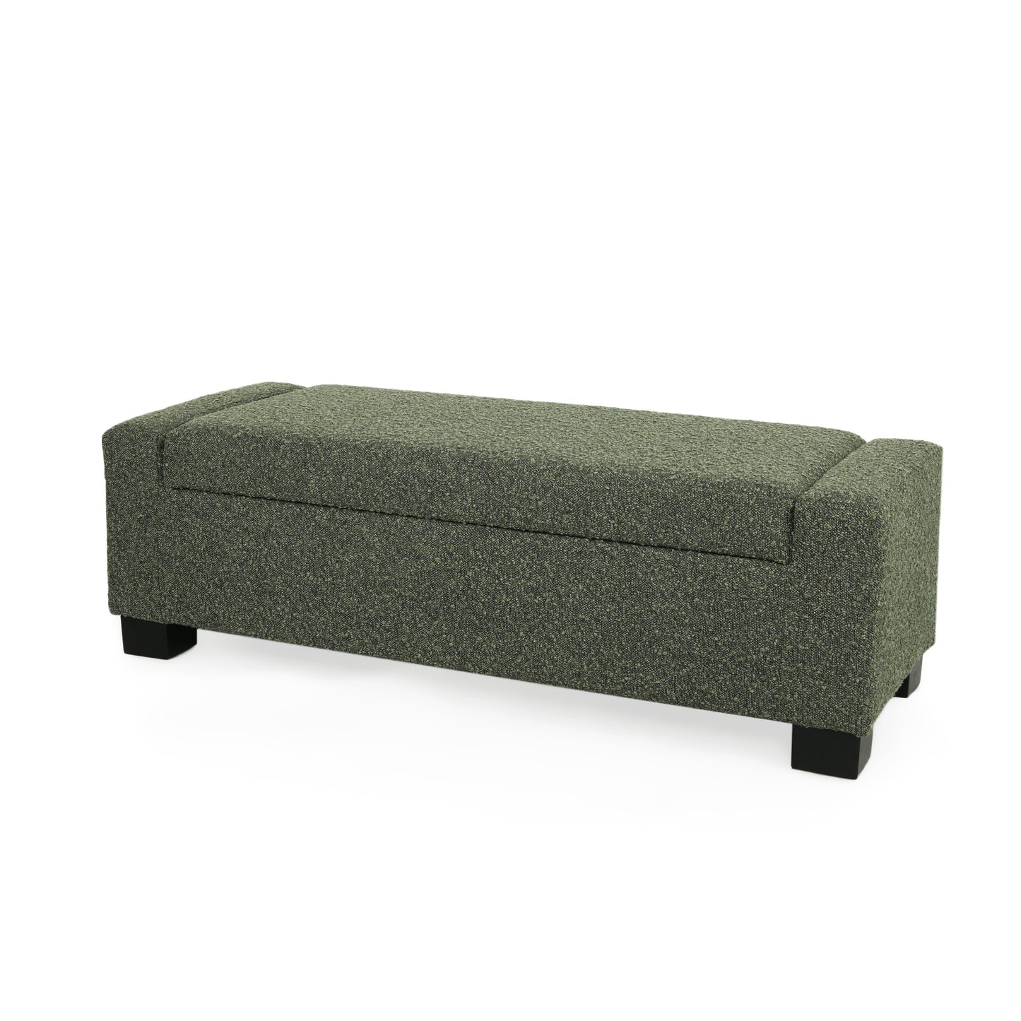 Korvallis Korvallis Indoor Fabric Storage Ottoman Single