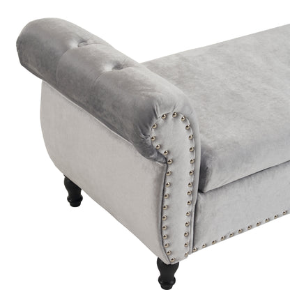 Luffy Upholstered Storage Ottoman Bench