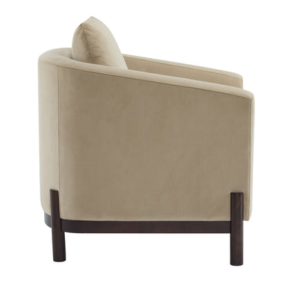 Mason Modern Luxury Barrel Club Chair