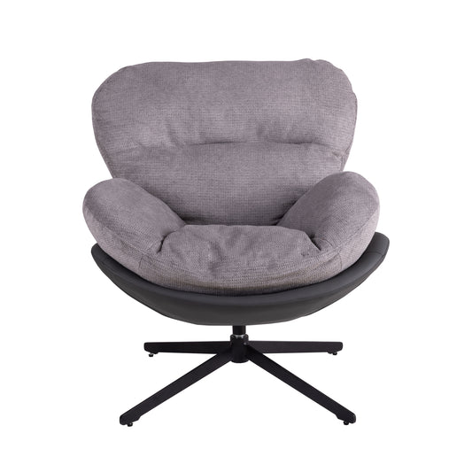 Savola Modern 360 Degree Swivel Upholstered Chenille Accent Chair