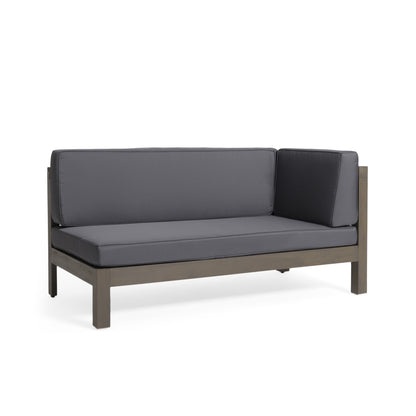 Brava X-Back Acacia Wood Water Repellent Patio Sofa