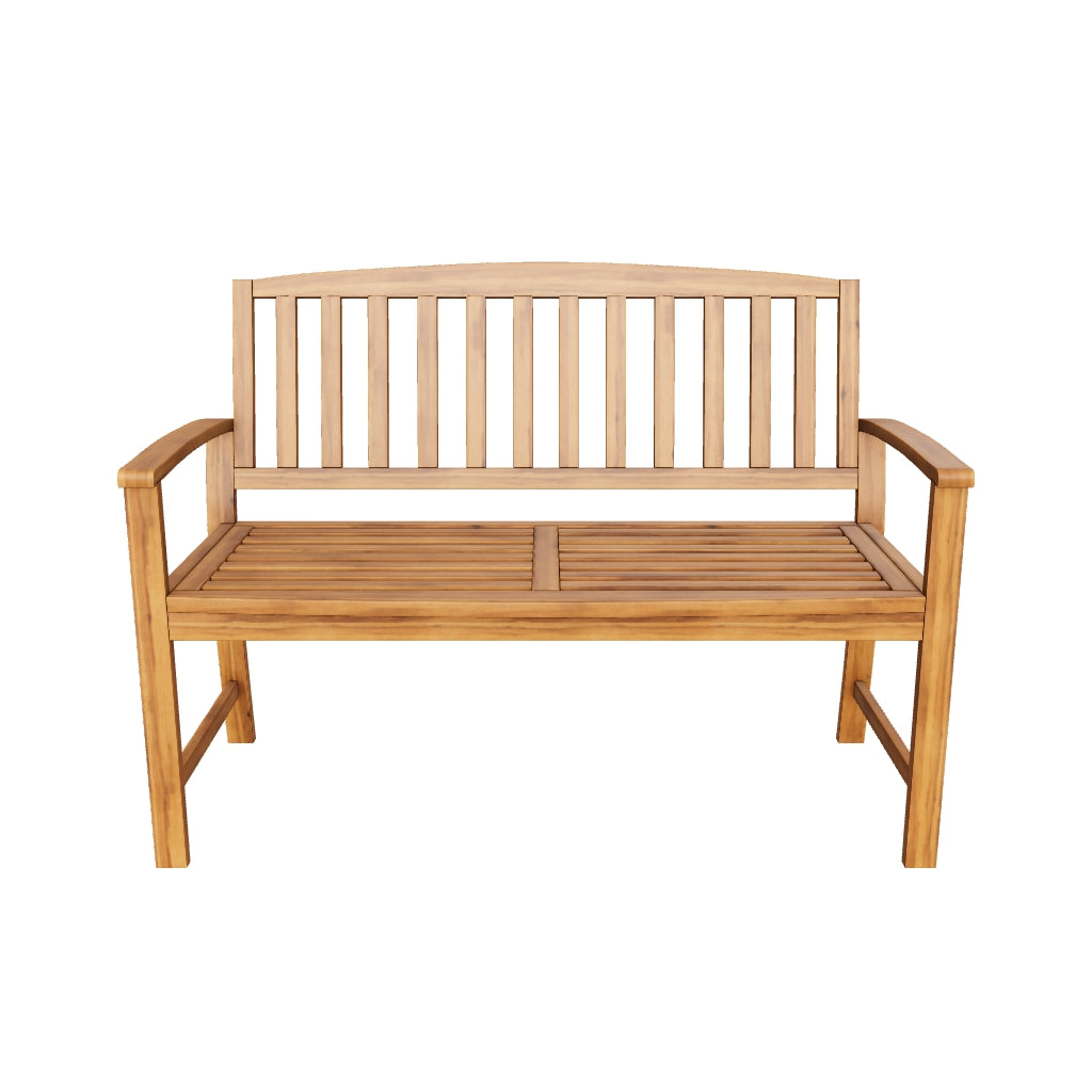 Tamika Teak Finish Acacia Bench – GDFStudio