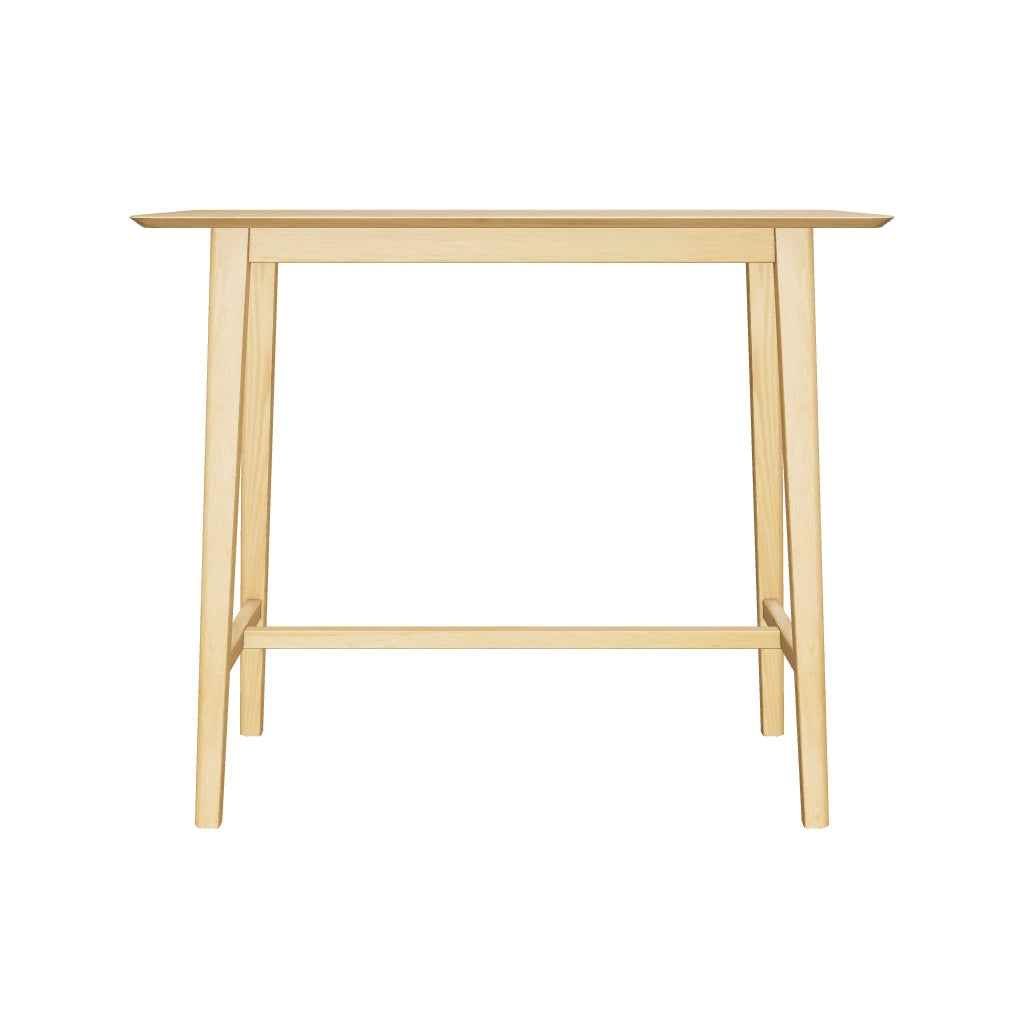 Margaret Mid-Century Rectangular Bar Table with Tapered Legs