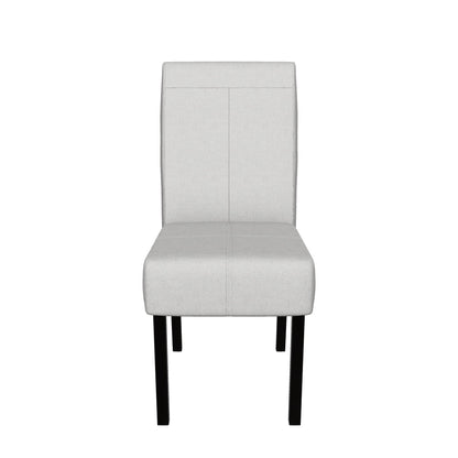 Percival Contemporary T-Stitch Fabric Dining Chairs (Set of 2)